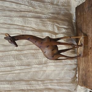 Hand Carved Giraffe